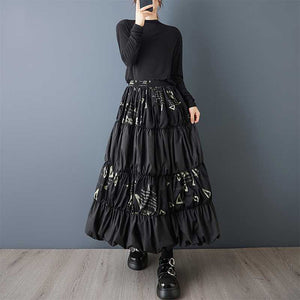 Women Gothic Long Skirt