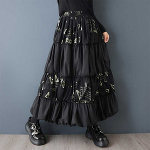 Women Gothic Long Skirt