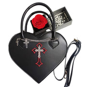 Sac Y2K Coeur Croix Femme