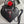 Women Heart Cross Y2k Purse