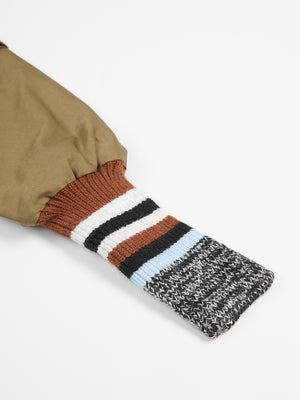 Women Jacket Rivet Patchwork Spring