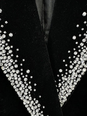 Women Jacket Spring Velvet Blazer