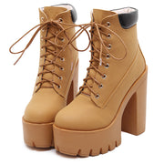 Women Lace Up Shoes Y2K