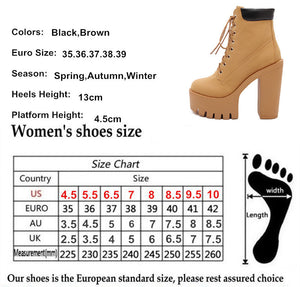 Women Lace Up Shoes Y2K