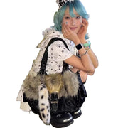 Women Millennium Gothic Y2k Purse