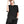 Women Plain Black T Shirt