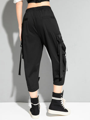 Women’s Black Cargo Pants