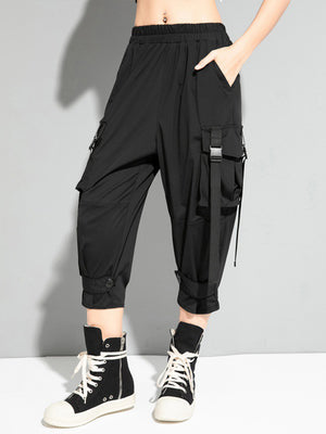 Women’s Black Cargo Pants