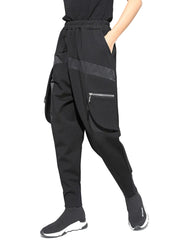 Pantalones Cargo de Mujer Con Bolsillos de Cremallera