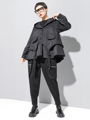 Women’s Cargo Pants With Zipper Pockets