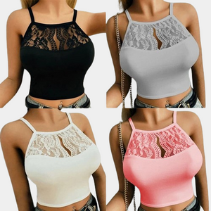 Women Sleeveless Crop Top