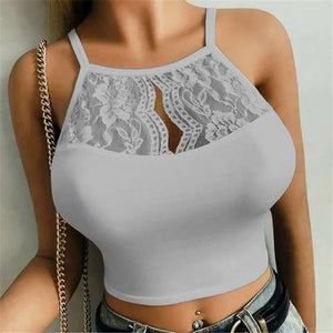 Women Sleeveless Crop Top