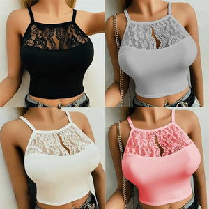Women Sleeveless Crop Top