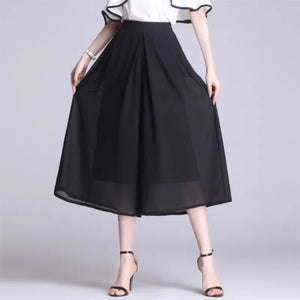 Women Split Skirt Pants