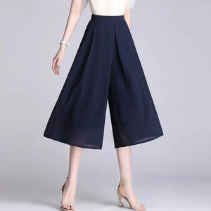 Women Split Skirt Pants