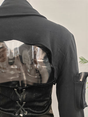 Women Spring Jacket Cyberpunk
