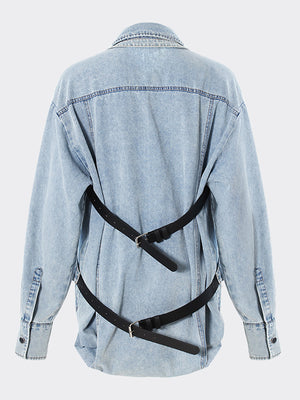 Women Spring Jacket  Denim Vest