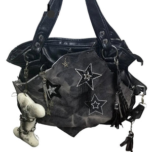 Women stars bones Purse Y2k
