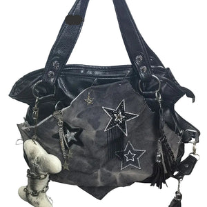 Women stars bones Purse Y2k