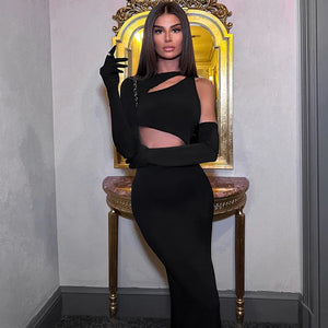 Women's Cut Out Maxi Dress