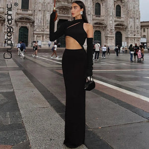 Women's Cut Out Maxi Dress