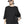 Women's Basic Black T Shirts - product view on white background