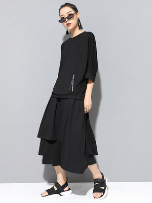 Women's Basic Black T Shirts