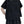 Women's Black Casual T-shirt with Short Sleeve