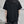 Women's Black Casual T-shirt with Short Sleeve