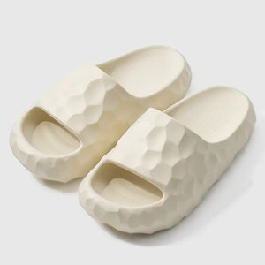 Womens Black Chunky Sandals