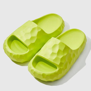 Womens Black Chunky Sandals