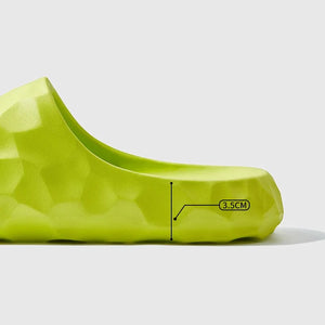 Womens Black Chunky Sandals