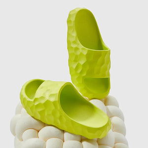 Womens Black Chunky Sandals