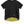 Damen-T-Shirt aus schwarzer Baumwolle