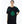 Women's Black Crew Neck T Shirt
