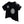 Women's Black Crew Neck T Shirt