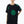 Women's Black Crew Neck T Shirt