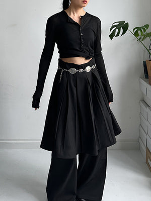 Women's Black Designer T Shirt