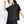 Women's Black Dot Printed Oversized T-shirt