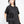 Women's Black Dot Printed Oversized T-shirt