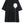 Women's Black Graphic Round Neck T Shirt