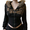 Women's Black Jackets With Hood