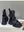 Womens Black Lace Up Winter Boots