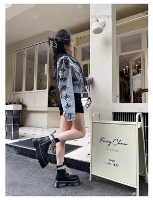 Womens Black Mid Calf Lace Up Boots