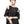 Women's Black Off Shoulder Plus Size T-shirts