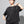 Women's Black Off Shoulder Plus Size T-shirts