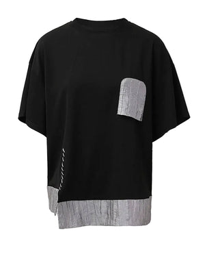 Women's Black Oversized T Shirt