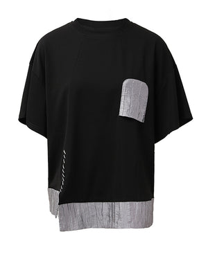 Women's Black Oversized T Shirt