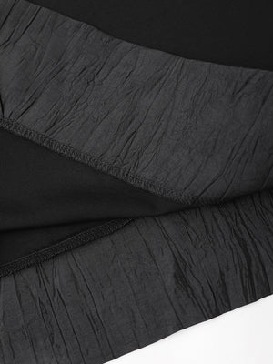 Women's Black Oversized T Shirt