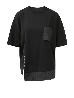 Women's Black Oversized T Shirt